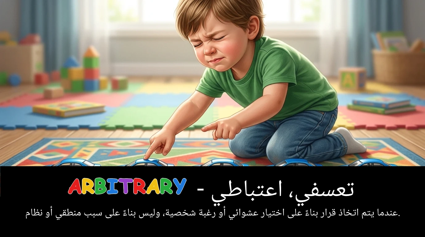 Arabic Illustration for arbitrary